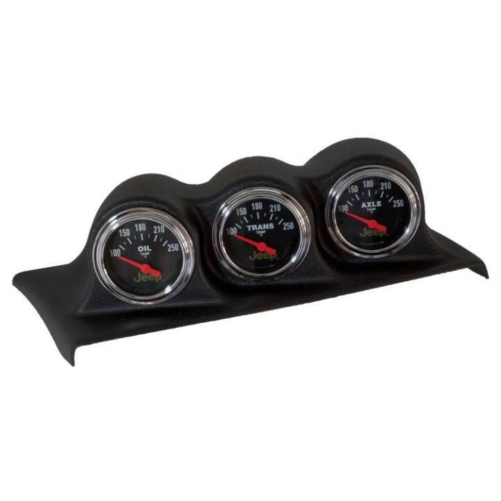 Gauge Mount DIRECT FIT DASH TOP Triple 2 1/16\'\' WRANGLER JK 07-10 Autometer in the group Select car model / Jeep / Wrangler JK 2007-2018 / Interior at DDESIGN Scandinavia AB (atm5380)