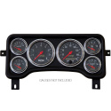 Gauge Mount DIRECT FIT DASH PANEL 6 GAUGE (3 3/8\'\' X2 2 1/16\'\' X4) JEEP TJ/XJ Autometer