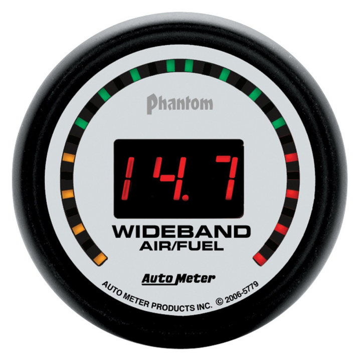 Bredbandslambda Analog STREET 52mm 10:1-17:1 DIGITAL PHANTOM in the group Interior / Gauges / Gauges & Gauge Holders / AutoMeter / All products from Autometer at DDESIGN Scandinavia AB (atm5779)