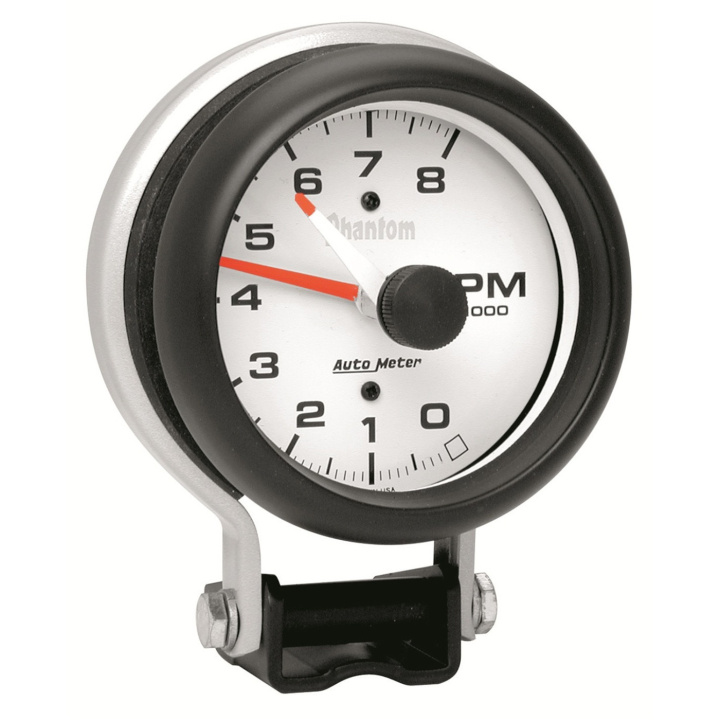 Varvräknare 3 3/100mm 8K RPM PEDESTAL W/ RED LINE PHANTOM in the group Interior / Gauges / Gauges & Gauge Holders / AutoMeter / All products from Autometer at DDESIGN Scandinavia AB (atm5780)