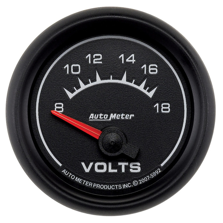 Voltmätare 52mm 18V (Elektrisk) ES in the group Interior / Gauges / Gauges & Gauge Holders / AutoMeter / All products from Autometer at DDESIGN Scandinavia AB (atm5992)