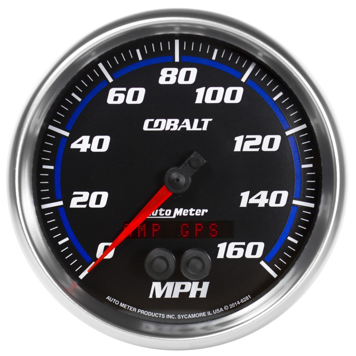 Hastighetsmätare 127mm 160MPH GPS COBALT in the group Interior / Gauges / Gauges & Gauge Holders / AutoMeter / All products from Autometer at DDESIGN Scandinavia AB (atm6281)