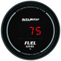 GAUGE FUEL LEVEL 52mm 0-280Ω PROGRAM. DIGITAL Svart DIAL W/ RED LED