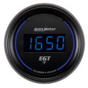 EGT-mätare 52mm 1600ºF DIGITAL Svart DIAL W/ Blå LED