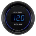 Voltmätare 52mm 18V DIGITAL Svart DIAL W/ Blå LED