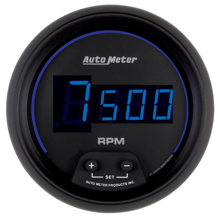 Varvräknare 87mm 10K RPM IN-DASH DIGITAL Svart DIAL W/ Blå LED in the group Interior / Gauges / Gauges & Gauge Holders / AutoMeter / All products from Autometer at DDESIGN Scandinavia AB (atm6997)