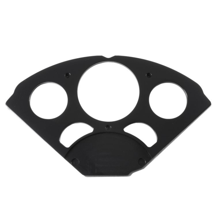 DASH INSERT CHEVY 55-56 1 X 3-1/8\'\' & 4 X 2-1/16\'\' SR BEZEL BLACK Autometer in the group Select car model at DDESIGN Scandinavia AB (atm7055)