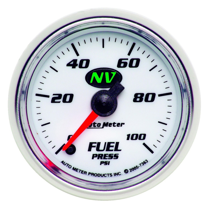 Bränsletrycksmätare 52mm 100PSI (Digital Stepper-motor) NV in the group Interior / Gauges / Gauges & Gauge Holders / AutoMeter / All products from Autometer at DDESIGN Scandinavia AB (atm7363)