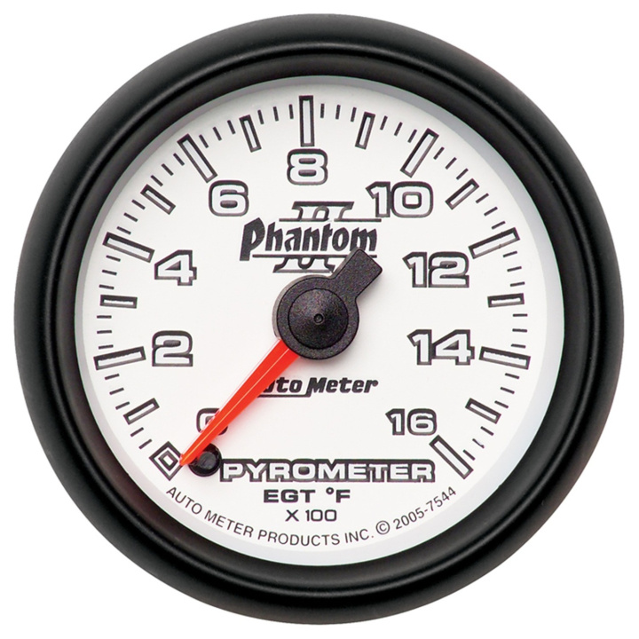 EGT-mätare 52mm 1600ºF (Digital Stepper-motor) PHANTOM II in the group Interior / Gauges / Gauges & Gauge Holders / AutoMeter / All products from Autometer at DDESIGN Scandinavia AB (atm7544)