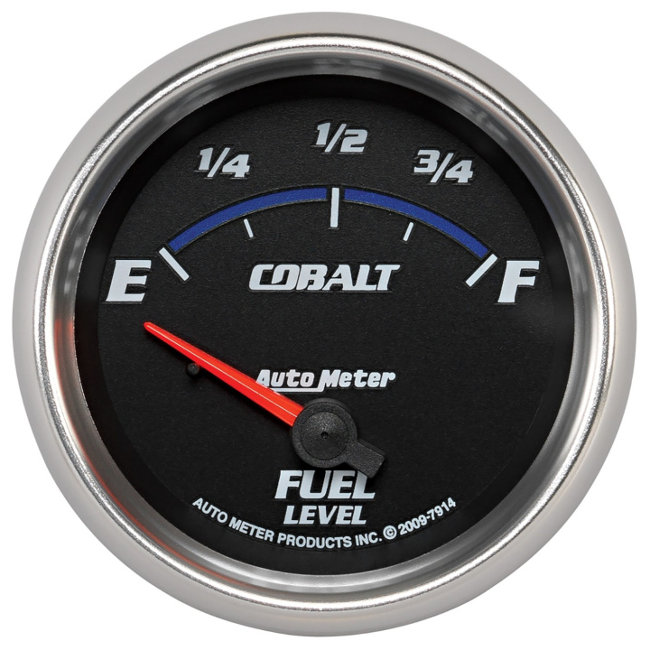 Tankmätare 66.7mm 0ΩE TO 90ΩF (Elektrisk) COBALT in the group Interior / Gauges / Gauges & Gauge Holders / AutoMeter / All products from Autometer at DDESIGN Scandinavia AB (atm7914)