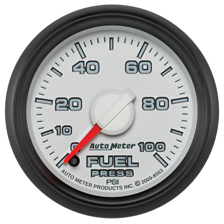 Bränsletrycksmätare 52mm 100PSI (Digital Stepper-motor) RAM GEN 3 FACT. MATCH in the group Interior / Gauges / Gauges & Gauge Holders / AutoMeter / All products from Autometer at DDESIGN Scandinavia AB (atm8563)