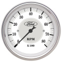Varvräknare 3 1/8\'\' 8K RPM IN-DASH FORD MASTERPIECE