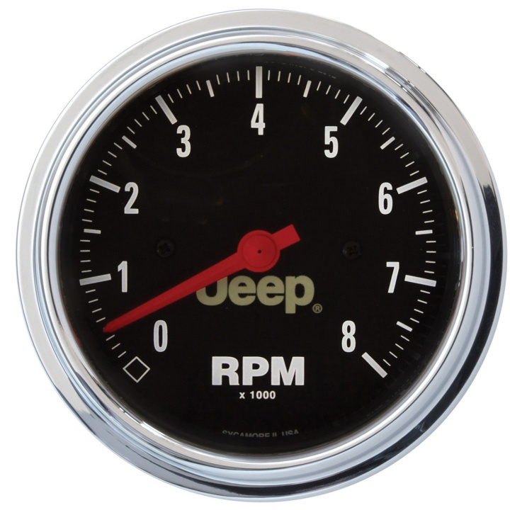 Varvräknare 87mm 8K RPM IN-DASH JEEP in the group Interior / Gauges / Gauges & Gauge Holders / AutoMeter / All products from Autometer at DDESIGN Scandinavia AB (atm880246)