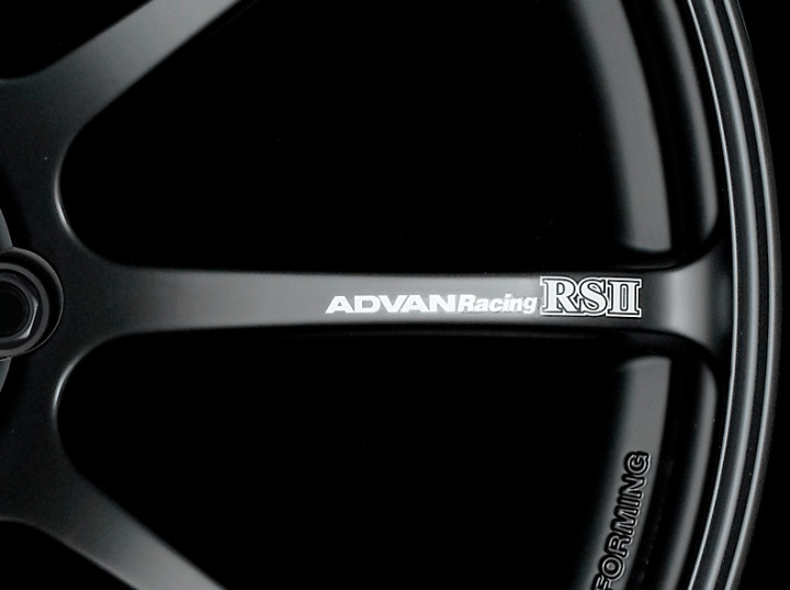 Advan RSII Spoke Sticker (White) - 2 Pack in the group Exterior / Styling / Decals & Stickers for the car at DDESIGN Scandinavia AB (avnV0621)