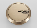 Advan 63mm Flat Centercap - Bronze Alumite
