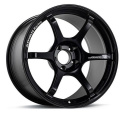 Advan RG-4 18x9.5 +35 5x114.3 Semi Gloss Black Wheel