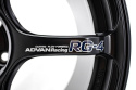 Advan RG-4 18x9.5 +45 5x120 Semi Gloss Black Wheel