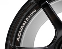 Advan RG-4 18x9.5 +45 5x120 Semi Gloss Black Wheel