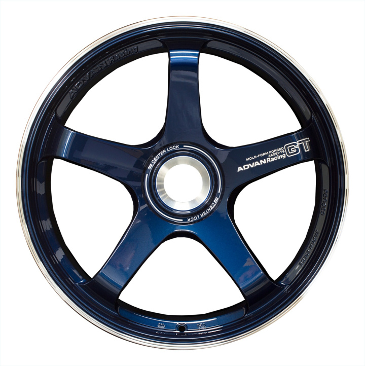 Advan GT Premium Version (Center Lock) 21x9,5 +46 Racing Titanium Blue Wheel in the group Select car model / Porsche / 991 13-17 / Wheels at DDESIGN Scandinavia AB (avnYAQ1J46IDP)