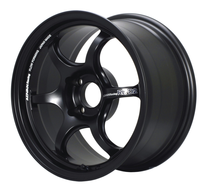 Advan RG-D2 16x7,0 +48 4-100 Semi Gloss Black Wheel in the group Exterior / Wheels & Tires / Wheels / Advan Racing / Advan RG-D2 at DDESIGN Scandinavia AB (avnYAT6E48ASB)