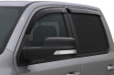 RAM 1500 Incl. TRX Crew Cab 2019+ Ventvisor Outside Mount Window Deflectors (4pc) Smoke AVS