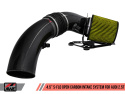 Audi RS3 8V 17+ / TTRS MK3 S-FLO 4.5\'\' Carbon Intake AWE Tuning (Open)