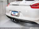 Porsche 981 Performance Exhaust System - With Chrome Silver Tips AWE Tuning