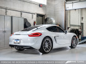 Porsche 981 Performance Exhaust System - With Chrome Silver Tips AWE Tuning