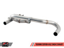 BMW F3X 340i Touring Edition Axle Back Exhaust -- Diamond Black Tips (102mm) AWE Tuning