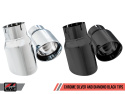 BMW F3X 340i Touring Edition Axle Back Exhaust -- Diamond Black Tips (102mm) AWE Tuning