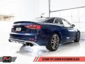 Audi B9 S5 Coupe 3.0T Track Edition Exhaust - Diamond Black Tips (102mm) AWE Tuning