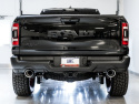 RAM 1500 TRX 2021+ 0FG Cat-Back Exhaust AWE Tuning (Krom Silver)
