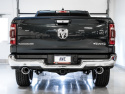 RAM 1500 5.7L 19+ (w/Cutouts) 0FG Dual Rear Exit Cat-Back Exhaust - Chrome Silver Tips AWE Tuning
