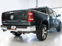 RAM 1500 5.7L 19+ (w/Cutouts) 0FG Dual Rear Exit Cat-Back Exhaust - Chrome Silver Tips AWE Tuning