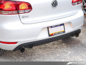 Mk6 GTI Performance Catback - Diamond Black Round Tips AWE Tuning