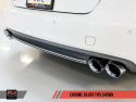 Audi S7 C7/4G8 4.0T 2012-2017 Touring Edition Exhaust - Quad Tip AWE Tuning (Polished)