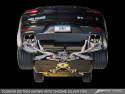 Panamera 2/4 970 Touring Edition Exhaust (2011-2013) -- With Chrome Silver Tips AWE Tuning