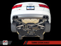 Audi S6 4.0T Touring Edition Exhaust - Diamond Black Tips AWE Tuning