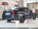 BMW F10 M5 Touring Edition Axle Back Exhaust, Diamond Black Tips AWE Tuning