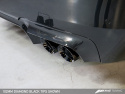 BMW F10 M5 Touring Edition Axle Back Exhaust, Diamond Black Tips AWE Tuning
