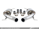 BMW F10 M5 Touring Edition Axle Back Exhaust, Diamond Black Tips AWE Tuning