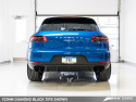 Porsche Macan Touring Edition Exhaust System - Diamond Black 102mm Tips AWE Tuning