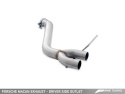 Porsche Macan Touring Edition Exhaust System - Diamond Black 102mm Tips AWE Tuning