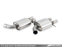 Audi C7.5 A6 3.0T Touring Edition Exhaust - Quad Outlet, Diamond Black Tips AWE Tuning