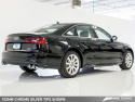 Audi C7.5 A6 3.0T Touring Edition Exhaust - Quad Outlet, Diamond Black Tips AWE Tuning