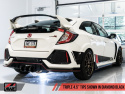 Civic Type-R FK8 Catback Touring / Track Edition AWE Tuning (Black, Touring Edition)