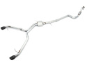 Audi B9 A5 2.0T Coupe Track Edition Exhaust - Diamond Black Tips (102mm) AWE Tuning