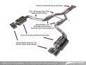 Panamera 2/4 970 Track Edition Exhaust (2014+) - With Chrome Silver Tips AWE Tuning