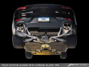 Panamera 2/4 970 Track Edition Exhaust (2014+) - With Chrome Silver Tips AWE Tuning