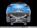 Porsche Macan Track Edition Exhaust System - Chrome Silver 102mm Tips AWE Tuning